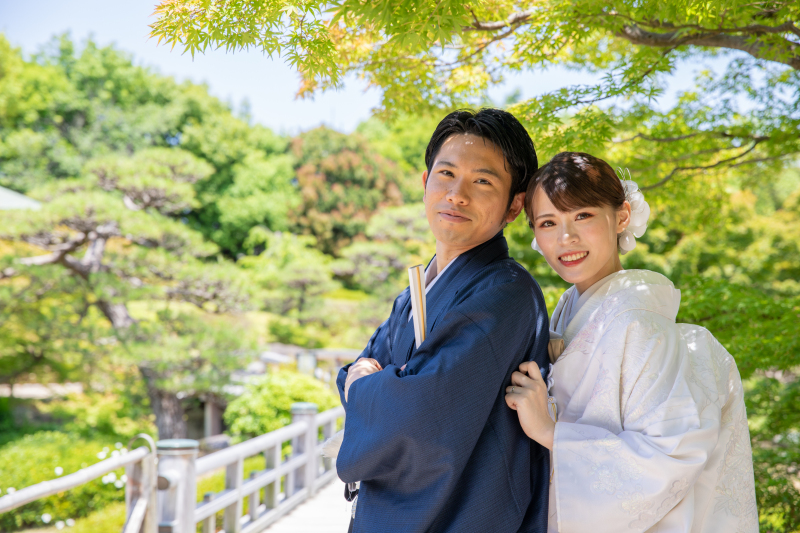 いよいよ新緑の季節!梅雨に入る前の前撮りがおすすめ♪