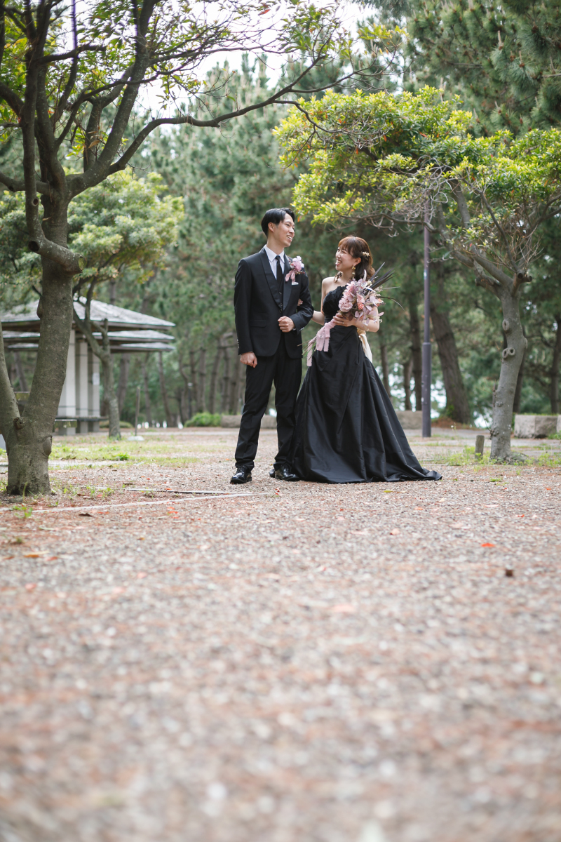 ブラックドレスでかっこよく♡