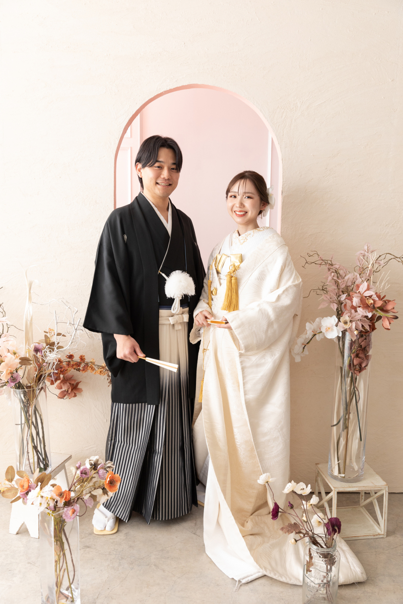 【10組限定!】和装+洋装スタジオ撮影♪95,000円