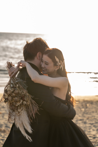 カラードレスはロケ映え◎!秋のお勧めドレス紹介