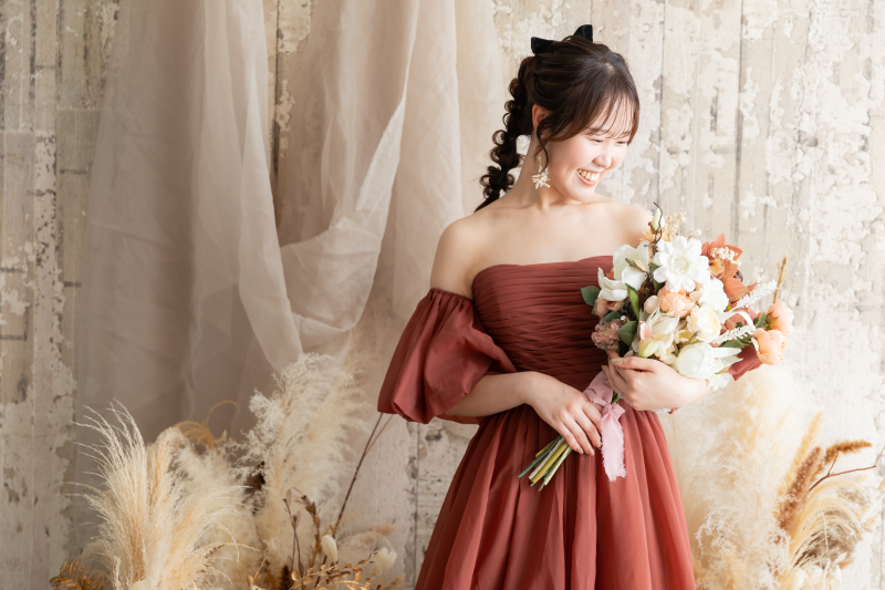 新婦様のソロショットのご紹介♪