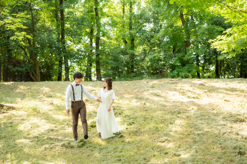 新緑のロケーションも♪♪