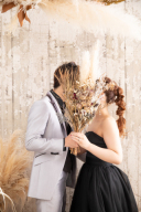 ドライフラワーと合わせて