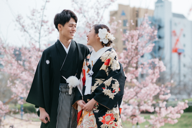 スタジオもロケーションも◎桜ロケもOK！洋装+和装185,000円！