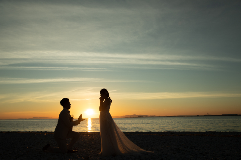  サンセットロケーション撮影♪（編集中）