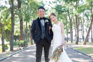 森での撮影は木漏れ日がとっても綺麗