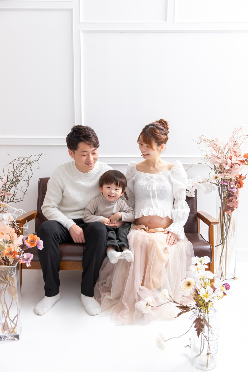 家族でマタニティフォト♡