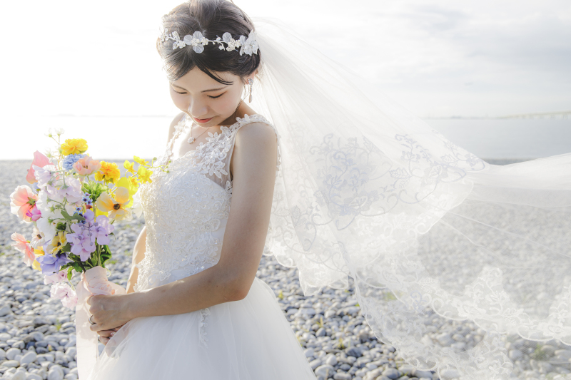 新婦様のソロショット◎