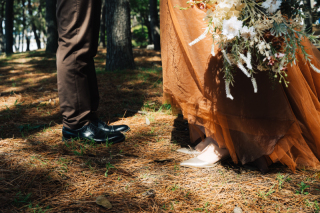 秋っぽい♡ カラードレス紹介！