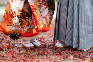 秋の紅葉ロケ受付開始☆和装ロケーション撮影のご紹介！