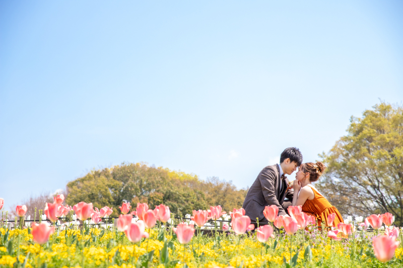 編集中 四季折々の草花とフォトウエディング