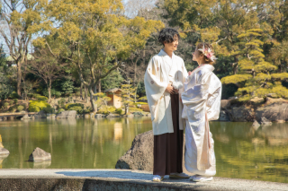 ロケーションで可愛く撮影♡