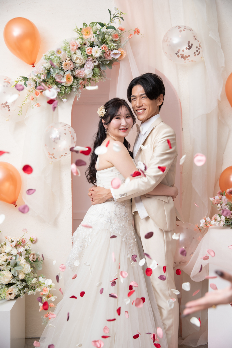 コンフェッティでよりお写真を華やかに♡