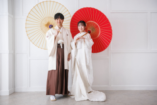 【2月末まで】洋装＋和装2着スタジオ撮影♪95,000円