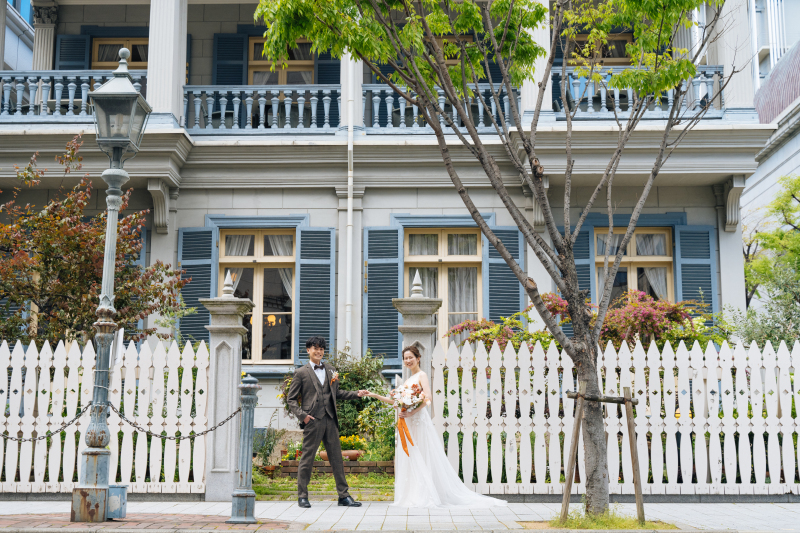 神戸旧居留地でおしゃれな街並みロケーション撮影を…♡