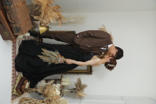 ブラックドレスがかっこいい♪