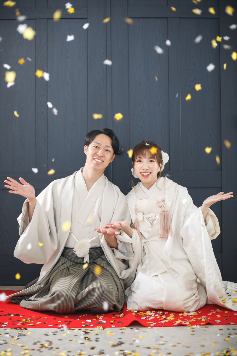 小物持ち込みOK！スタジオ撮影♪