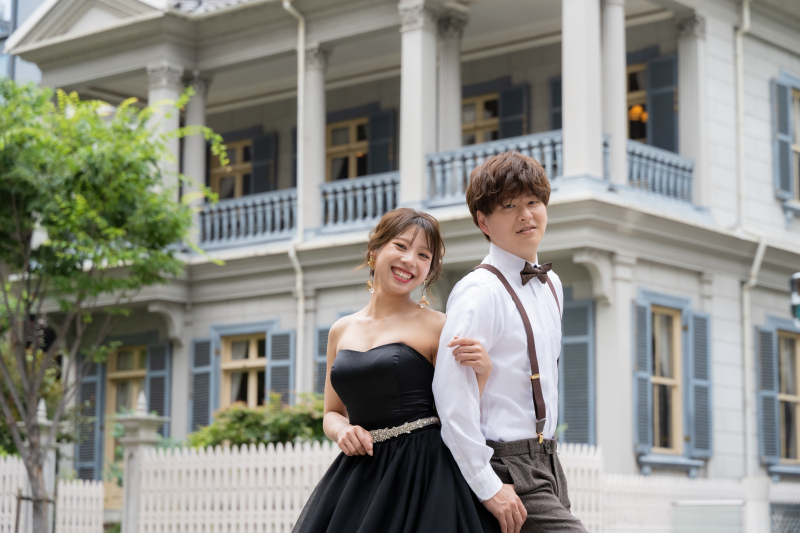 神戸旧居留地でおしゃれな街並みロケーション撮影を…♡