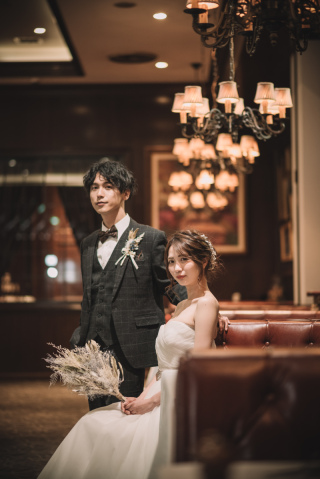 シックなイメージのフォトウエディング!