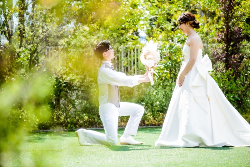 結婚式の前撮り♡