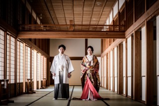 和装でロケーションフォト♪