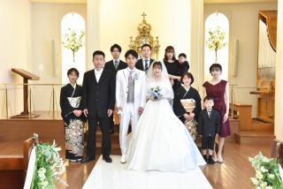 ご家族とのお写真撮影