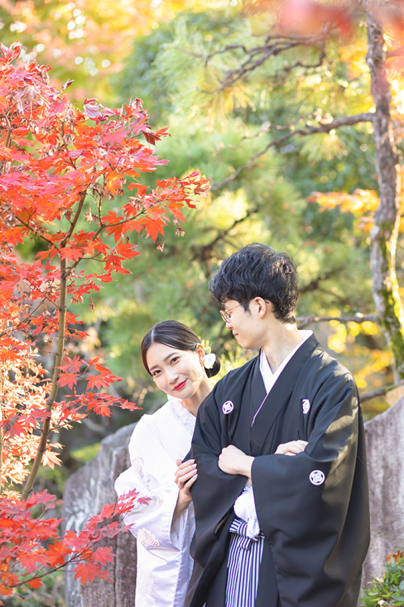お得なキャンペーンで 紅葉前撮りをしよう♫