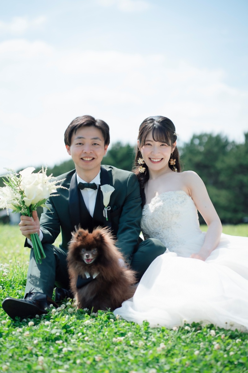ペットとも撮影できちゃいます!