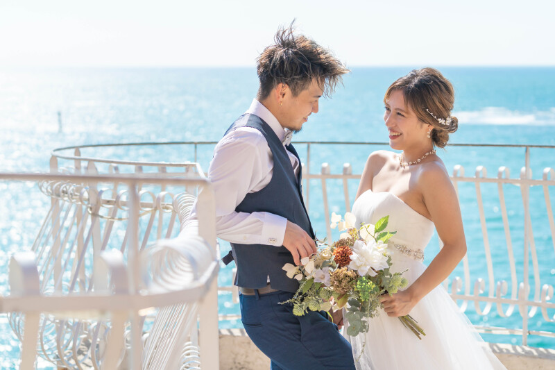 American village wedding photo♡