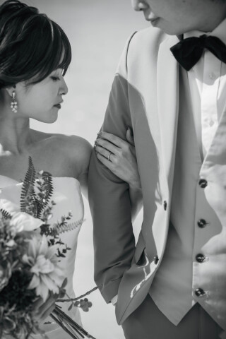 ブーケ・ネクタイチェンジが付いてくる！