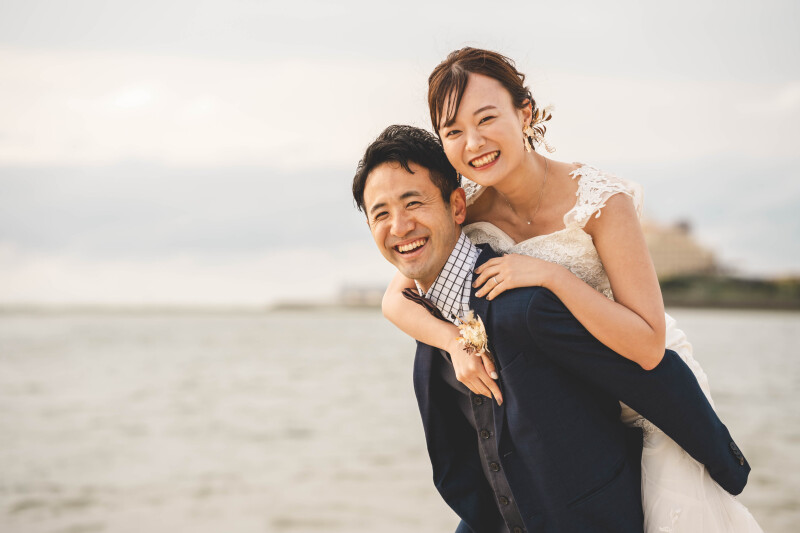 暖かな光に包まれながら♡ロマンチックなサンセット撮影