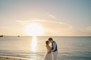 １ロケーションサンセットプラン（アラハビーチ撮影）