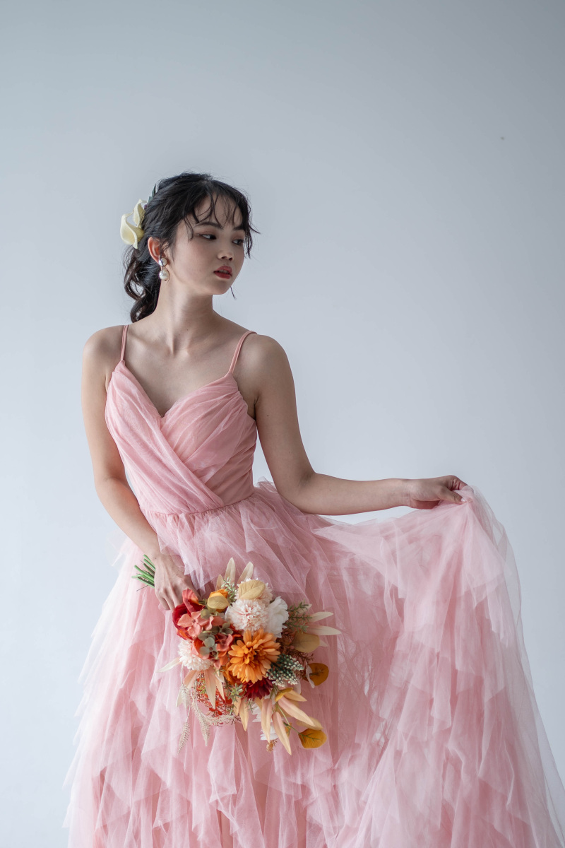 新作カラードレス