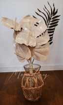 モンステラとアンスリウムのBouquet