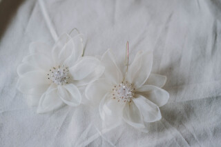 大振りなアクセ♡