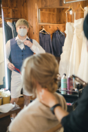 男性はファッションショー並にお着替えされる方が多数♪