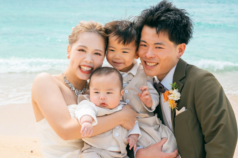夏休みキャンペーン!お得なファミリーウェディングプラン