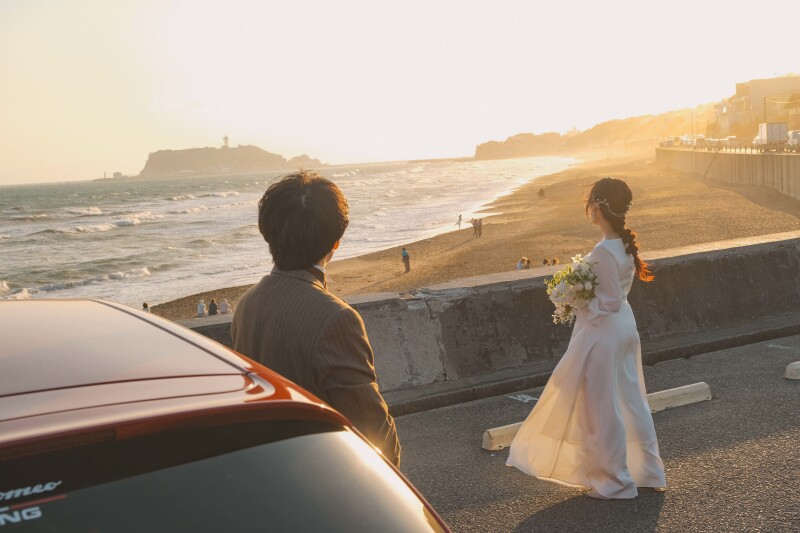 愛車と一緒に