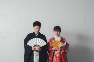 スタジオで撮る自由な和装フォト