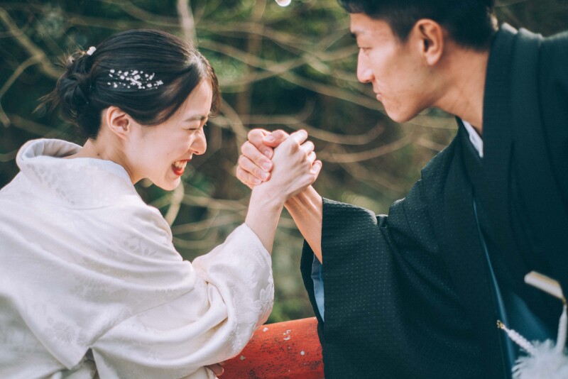 【和装】春先の妙本寺ぶらり