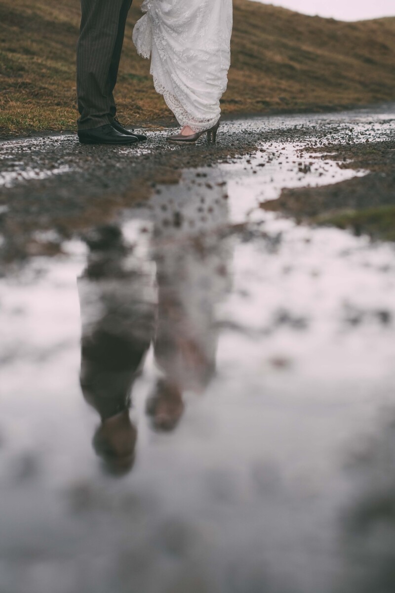 雨の日に撮るウェディングフォト