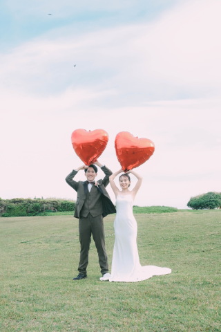 城ヶ島でデート中のおふたりのように、、