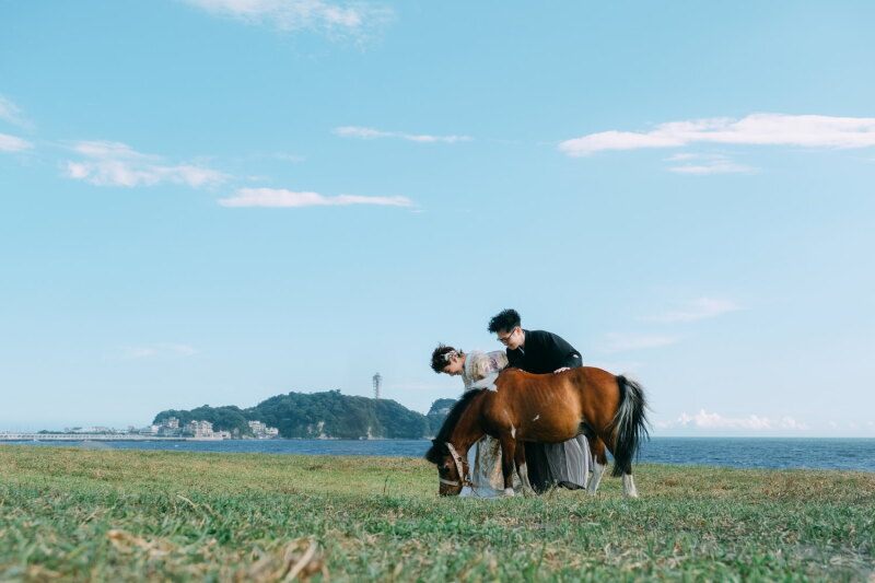 湘南の夏を楽しむウェディングフォト！！