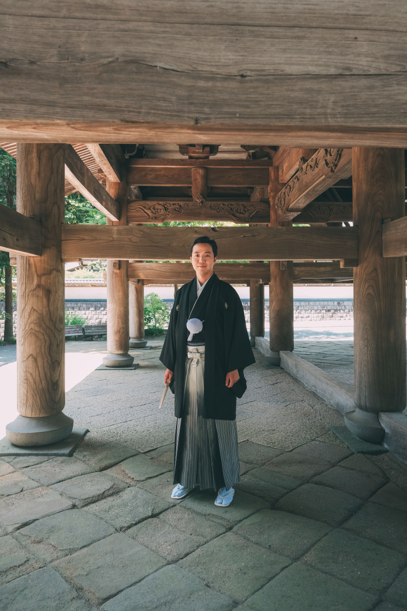 鎌倉・円覚寺のウェディングフォト