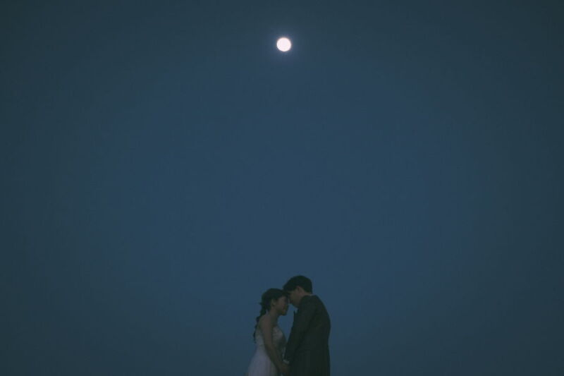 横浜の夜景を大さん橋で