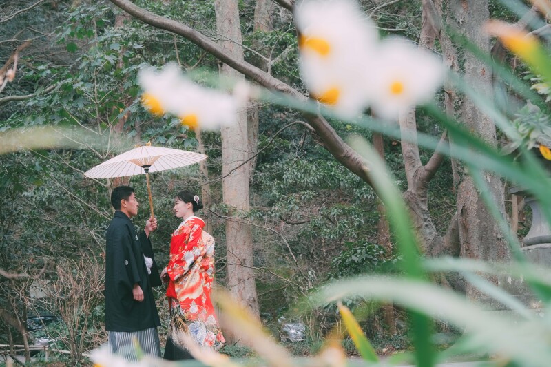 【和装】春先の妙本寺ぶらり