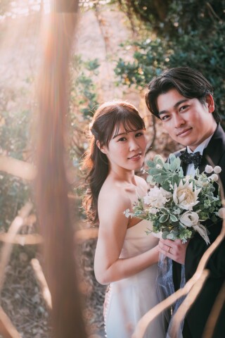 湘南で残す洋装ウェディングフォト