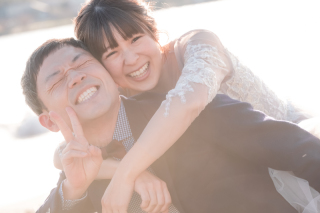 笑顔の素敵な二人の時間