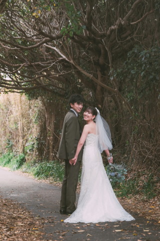 城ヶ島でお二人らしいウェディングフォトを