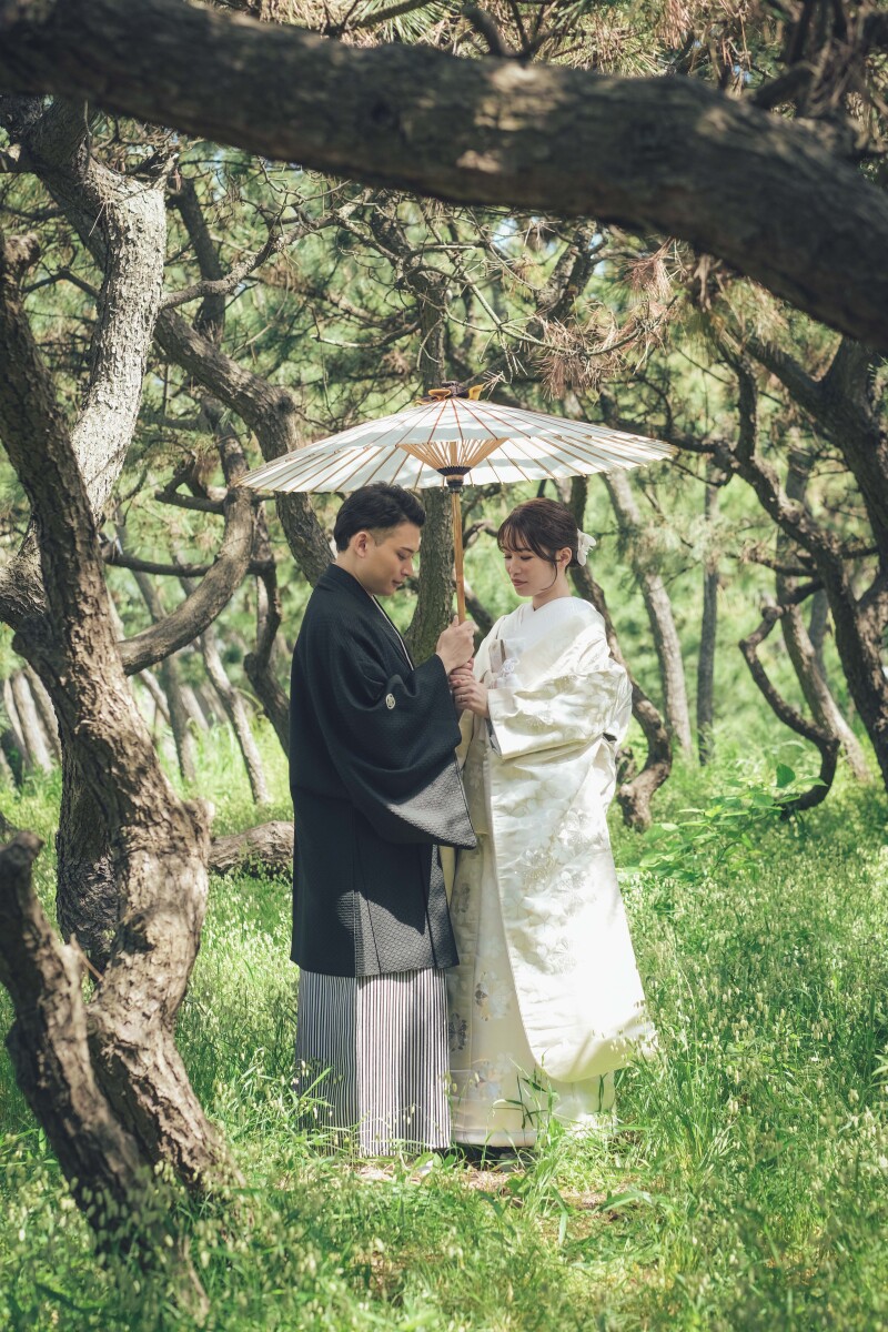 暑い日の和装フォト